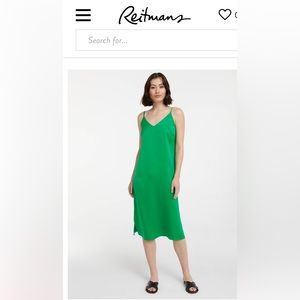 Green Slip Dress